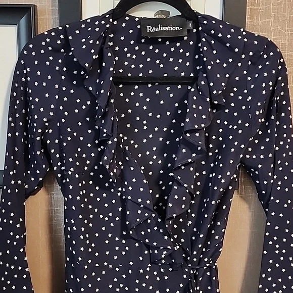 Realisation Alexandra Wrap Mini Dress - Picture 5 of 11